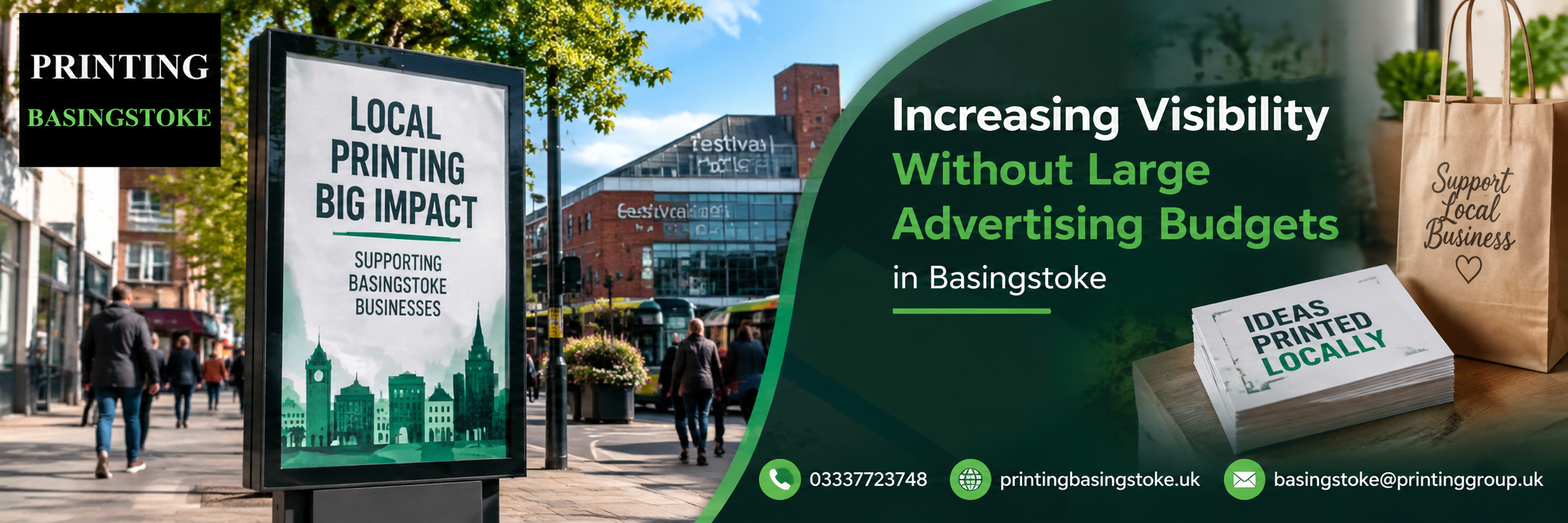 Increasing Visibility Without Large Advertising Budgets in Basingstoke